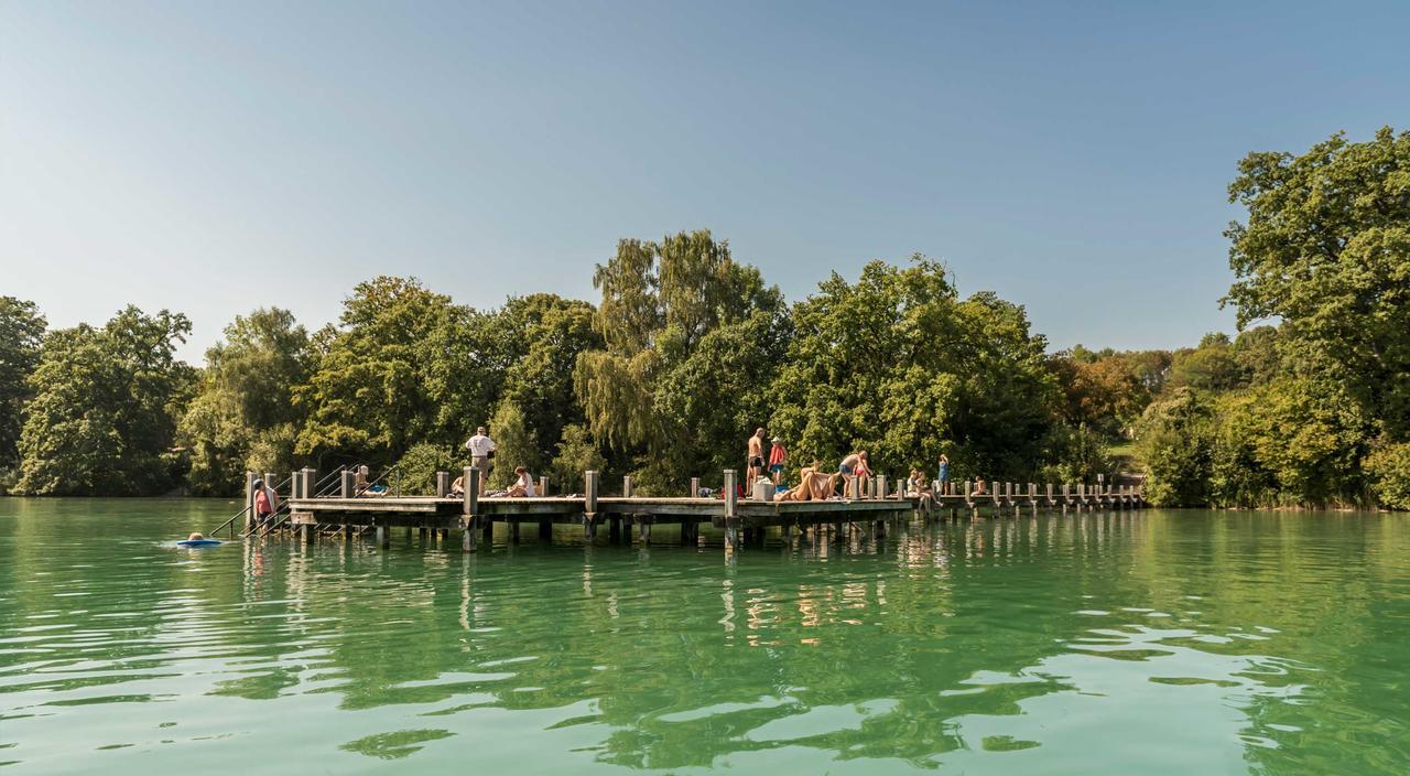 Hotel Mutz Garni Inning am Ammersee Exterior foto